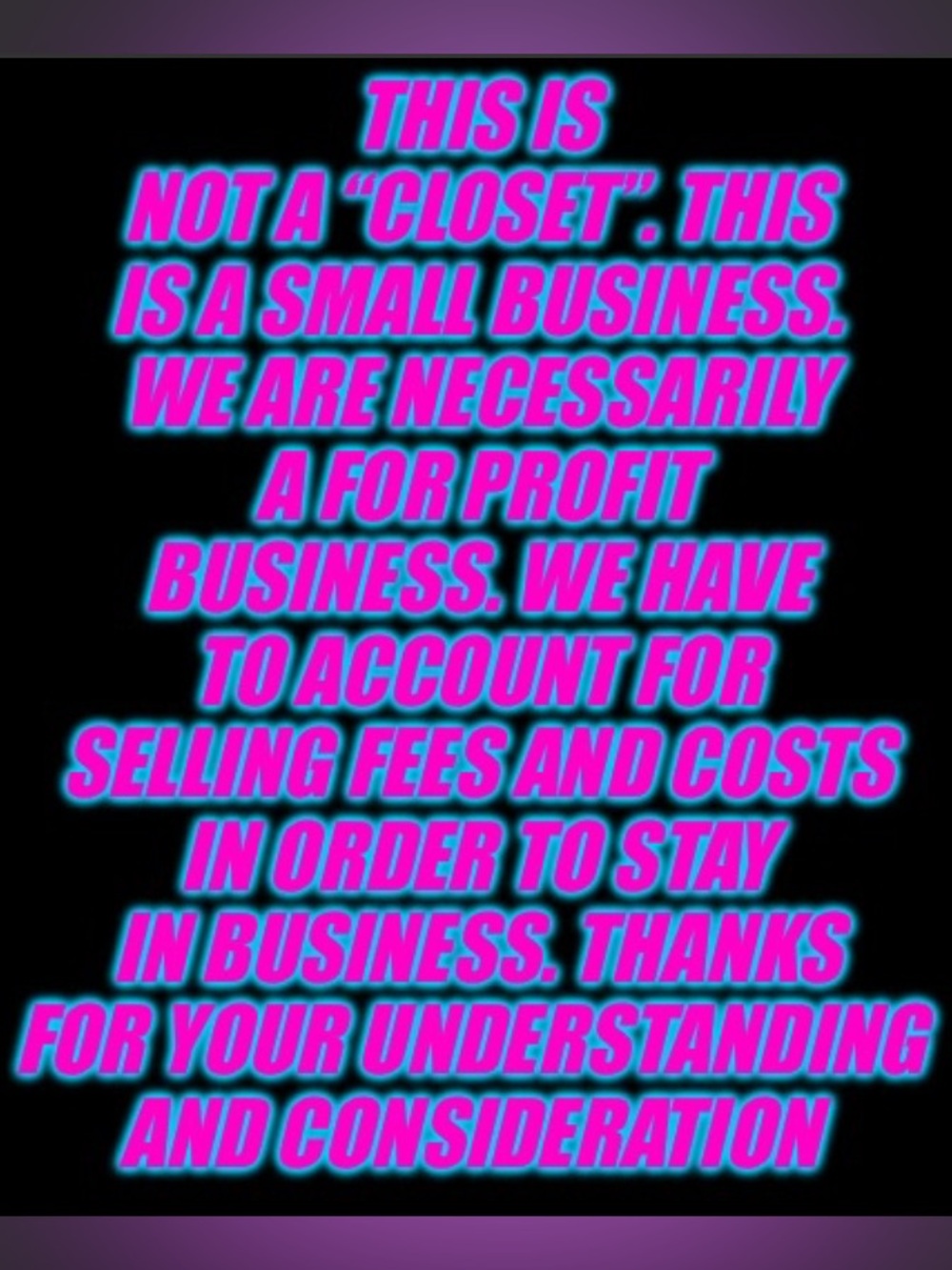 ATTENTION before making an offer